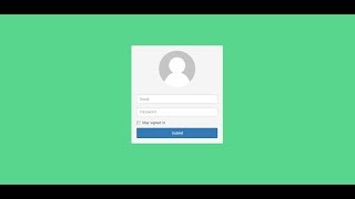 Formulario de logueo con JSP y BOOTSTRAP en plataforma web