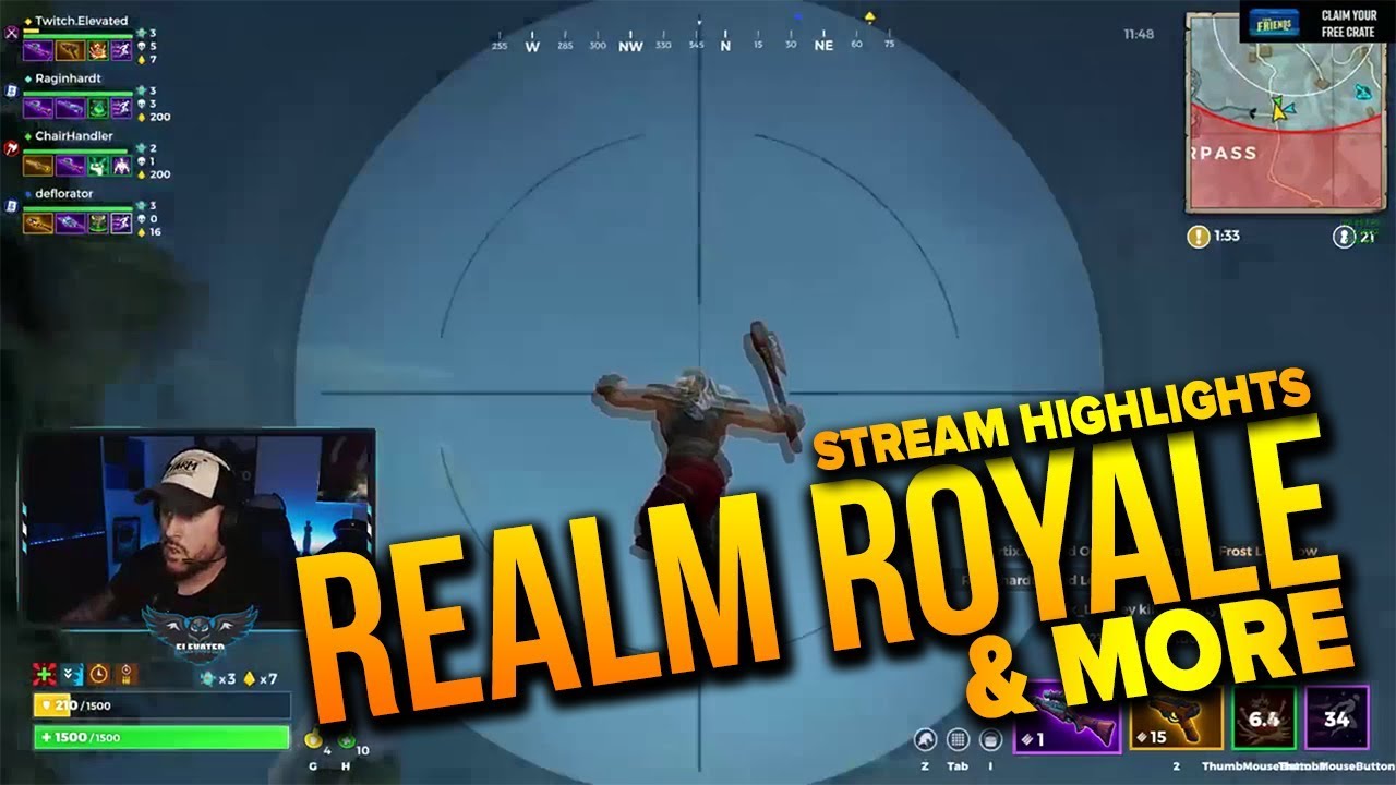 Realm Royale Memes & Stream Highlights!