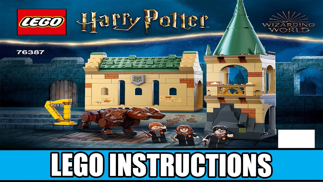 Hogwarts: Fluffy Encounter LEGO instructions