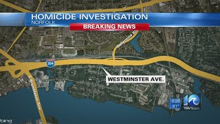 Police investigating homicide after man found suffering from gunshot wound in Norfolk