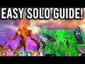 FULL SOLO EASTER EGG GUIDE! FIREBASE Z Cold War Zombies EE Tutorial