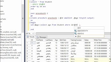 Stored Procedure در SQL Server