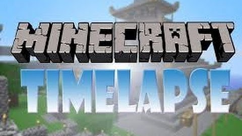 Minecraft: Server spawn time-lapse 1.8 part: 1