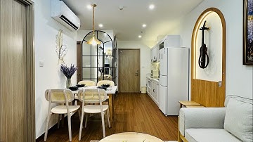 330 triệu 59 m2 Nội Thất An Cường cổ điển kết hợp đồng quê, FULL decor, Origami Vinhomes Grand Park