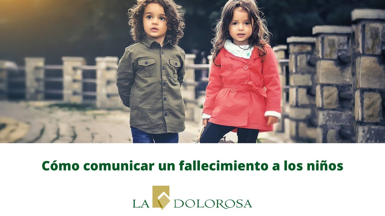 Cómo comunicar un fallecimiento a los niños - YouTube