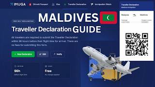 How to Complete Maldives Imuga Traveller Declaration Tutorial - Step by Step Guide