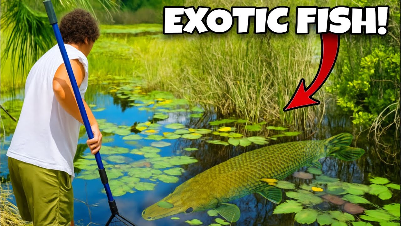 Я нашел скрытый рай в Эверглейдс, ПОЛНЫЙ экзотических рыб и аллигаторов!