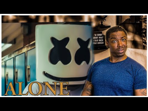 First Time Hearing Marshmello- Alone *Reaction*