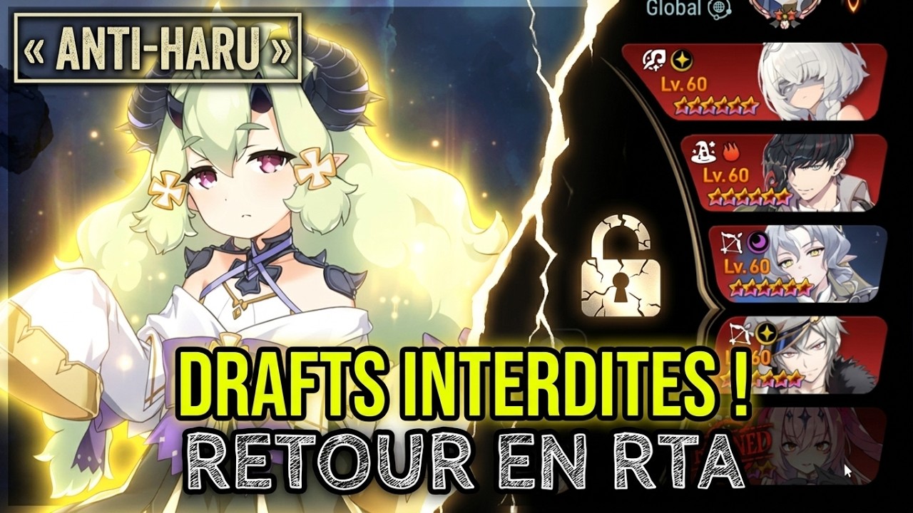 J'AI BRISÉ LA MÉTA RTA AVEC DES DRAFTS INTERDITES ! 😂💥 (ALENCIA ANTI-HARU ?)