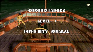 Gameplay Time Commando #7 - Level 1 Conquistadors
