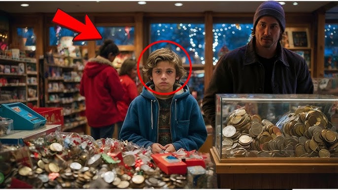 Young Boy Buys Gift for Mom, Then Keanu Reeves Walks In and Changes  Everything - - YouTube