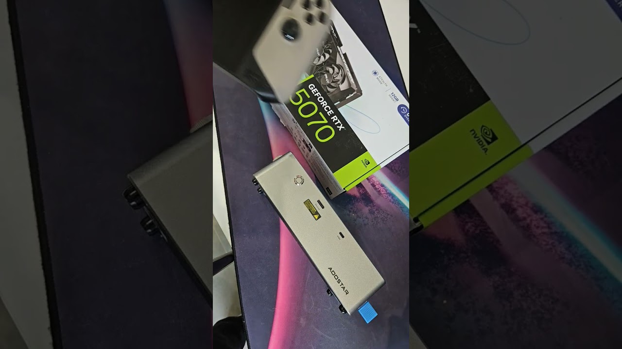 EGPU + Rog XBOX Ally X, du lourd à venir!