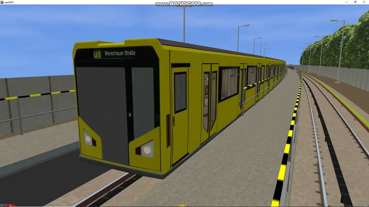 OpenBVE / Berlin-Metro Baureihe HK / M3 Metro vonal / Külföldi jarmüvek es vonalok 1.Resz