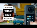 Insta360 X3 Firmware Update | PRE-RECORDING function and new ESSENTIAL VIDEO MODES | Gaba_VR