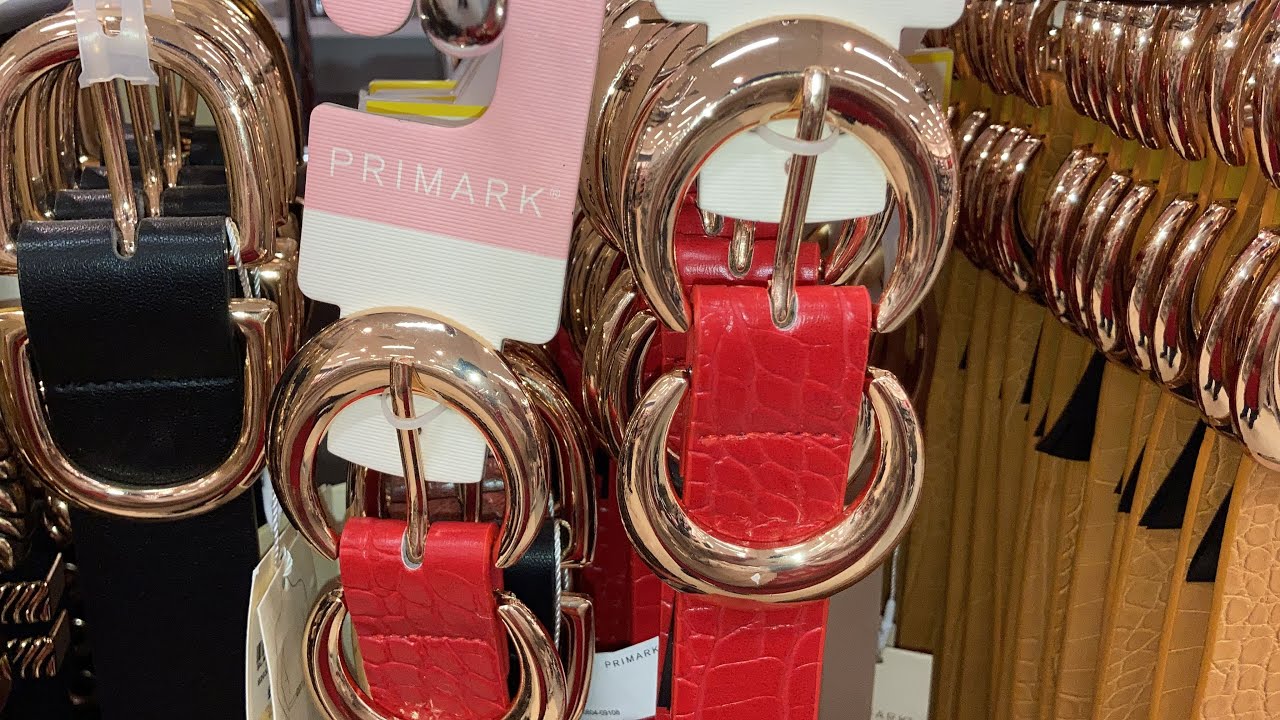 primark ladies belts