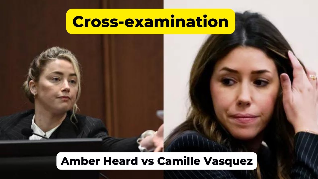 Full brutal cross examination of Amber Heard by Johnny Depp's lawyer ...