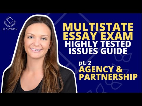 MEE HIGHLY TESTED ISSUES GUIDE Part 2 - AGENCY & PARTNERSHIP