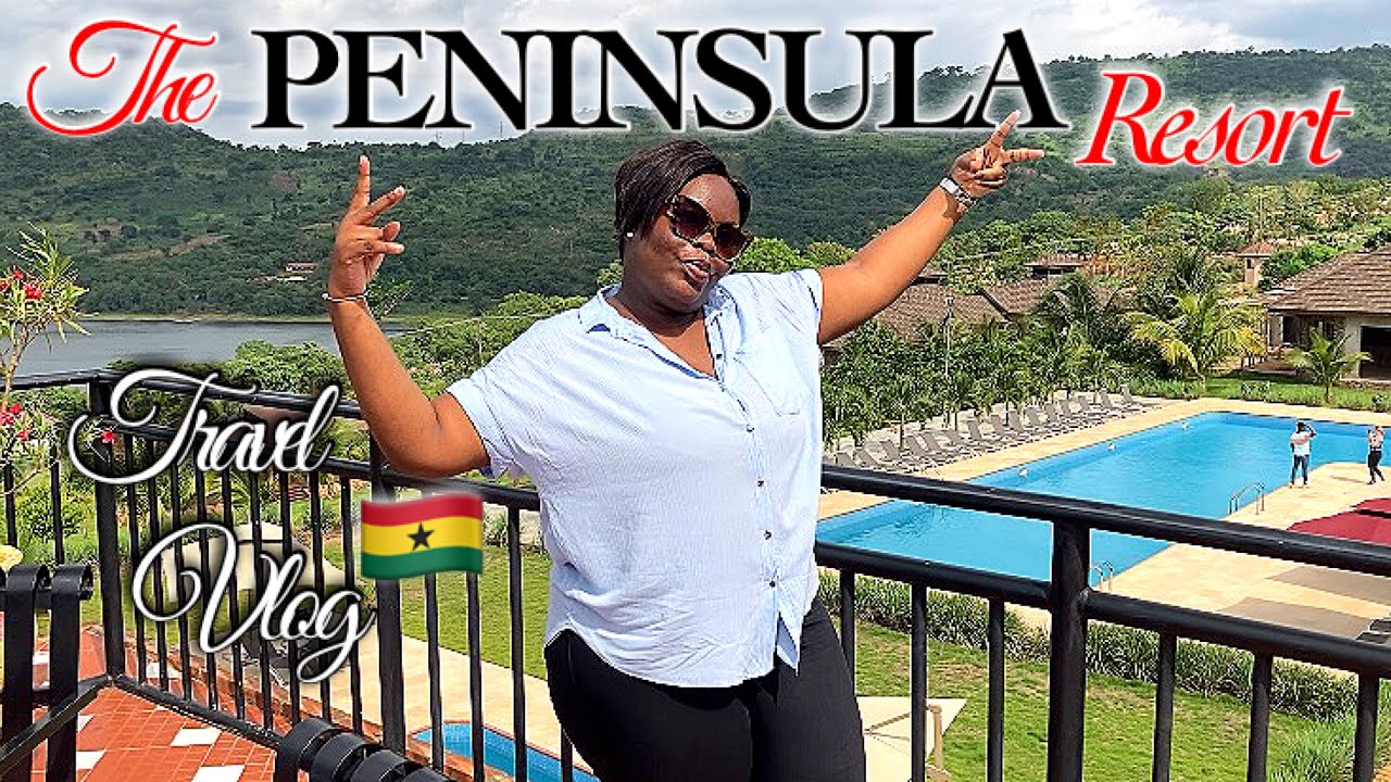 Курорт Peninsula | Роскошные отели в Гане 🇬🇭 | Видеоблог Akosombo Travel