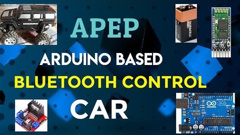 BLUETOOTH CONTROL CAR USING ARDUINO , L298N MOTOR DRIVER AND HC05 BLUETOOTH #arduino #l298n #hc05