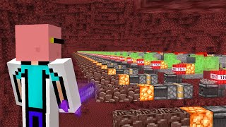Why I'm making 100 NETHERITE Mining Machines in this Lifesteal SMP