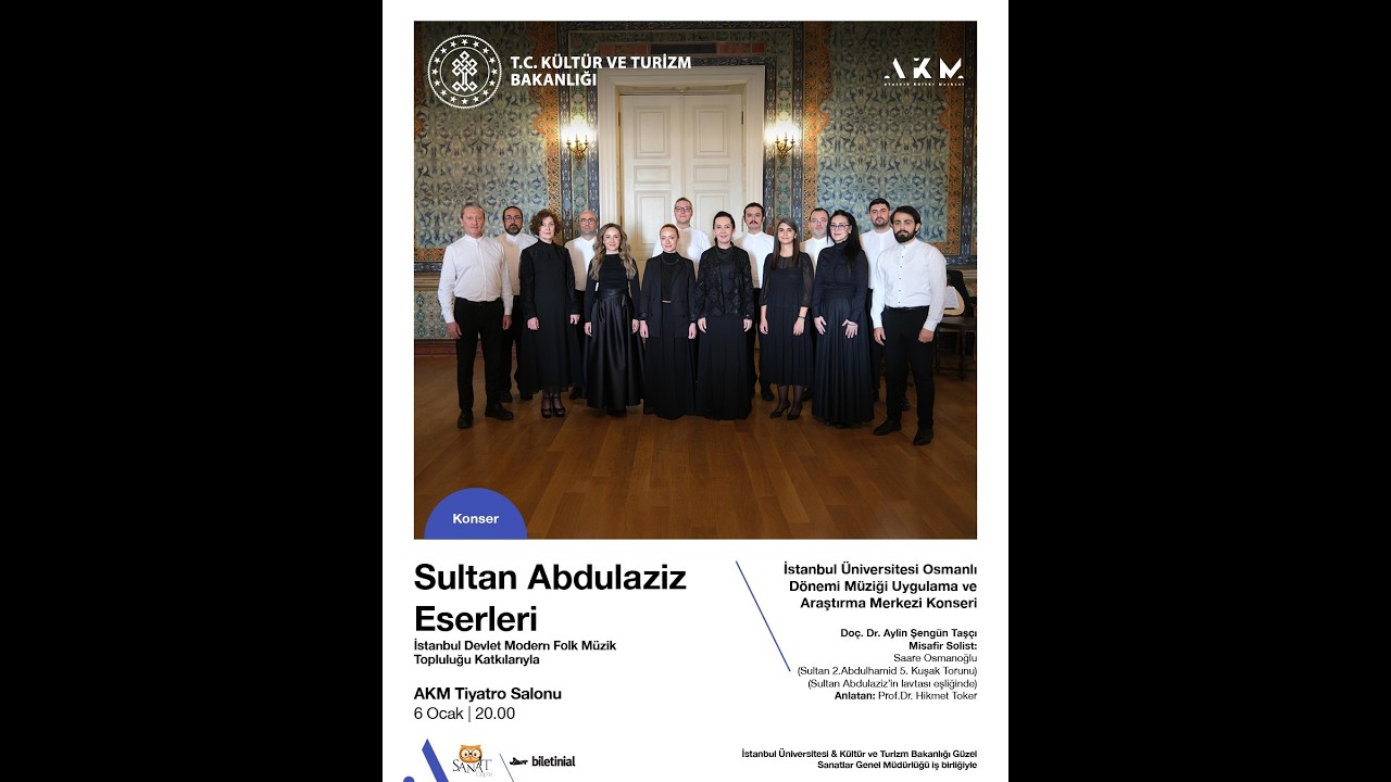 İÜ OMAR Türk Müziği İcra Heyeti - Sultan Abdülaziz Konseri