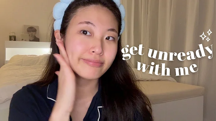 korean nighttime skincare routine~ get unready with me!