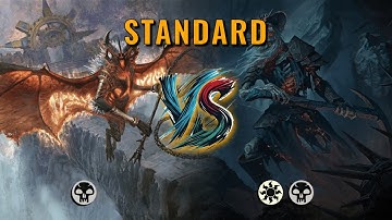 MTG Standard - Mono Black Midrange by Numbskull VS Orzhov Aggro by jbbow333