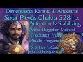 SOLAR PLEXUS CHAKRA NEW UPGRADE WITH LIONS 8-8 &amp;  528 MIRACLE FREQUENCIES ANCIENT EGYPTIAN METHOD