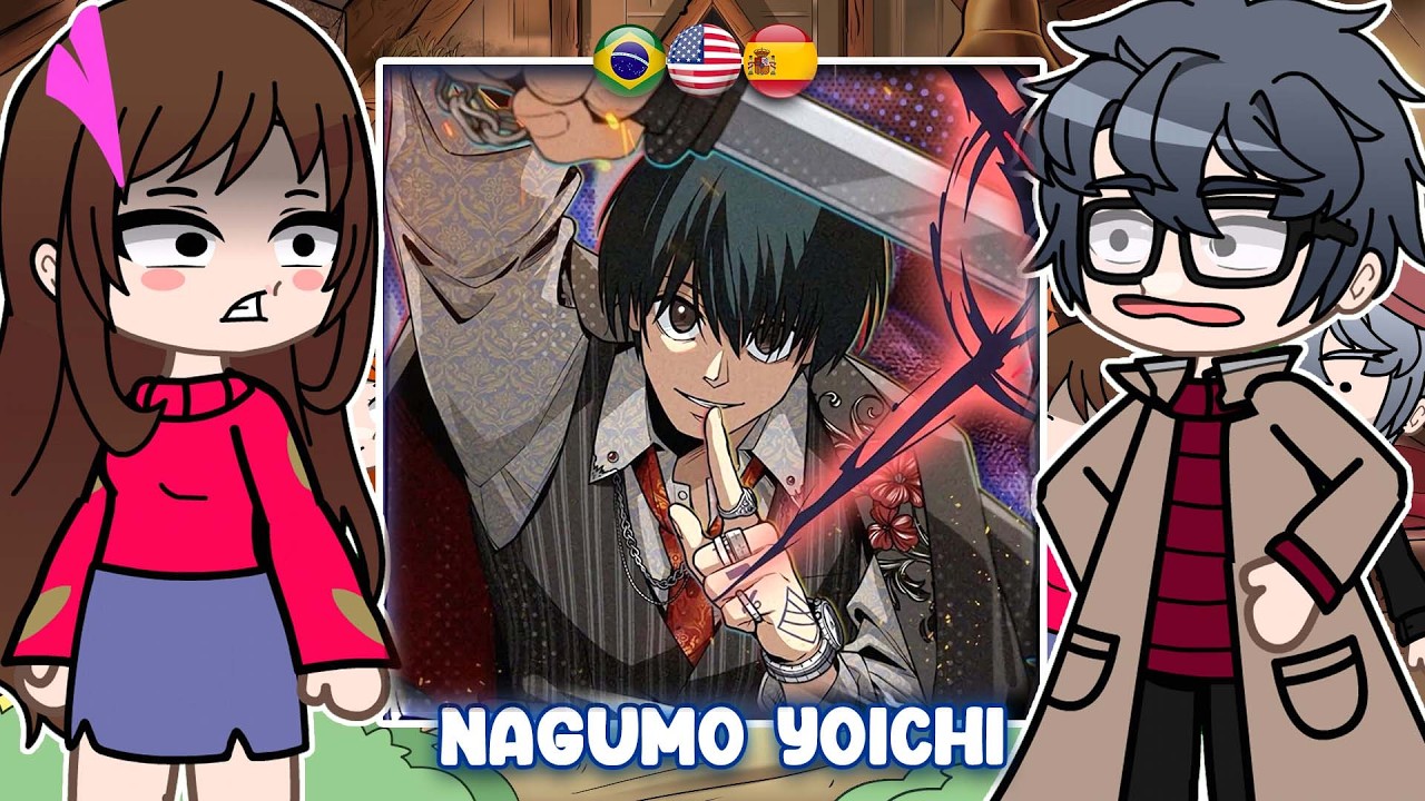 🇺🇸/🇪🇸/🇧🇷 Gravity Falls React to Dipper As Nagumo Yoichi – Gacha React [PART 2]