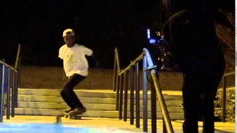 Kinked Handrail Boardslide