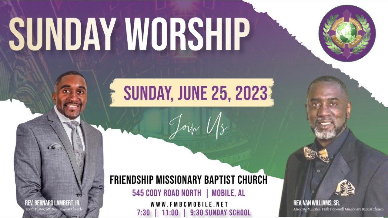 Friendship Missionary Baptist Church Live Stream - YouTube