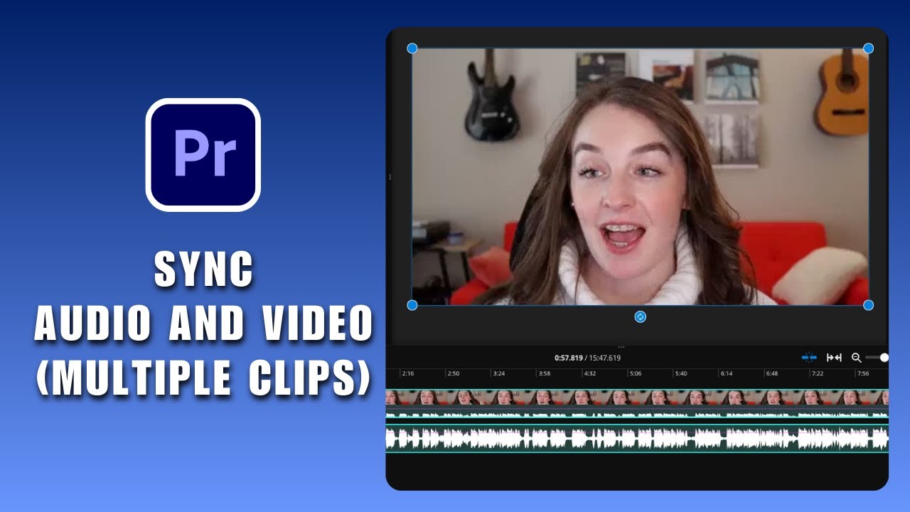 How to Sync Audio and Video in Premiere Pro 2026 - How to Sync Multiple ...