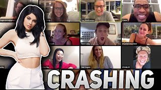 Celebrities CRASHING Zoom Calls! (Part 1)