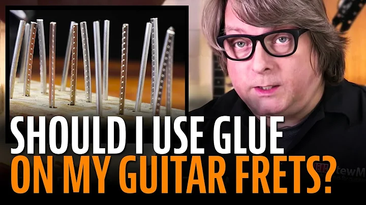 How to use glue for guitar frets