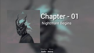 Shadow Slave Episode 1 - Audio Anime #audiobook #lightnovel #novel