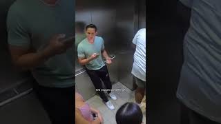 Disturbing Boy In Elevator Sad Reaction Social Experiment