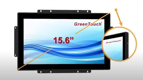 GreenTouch open frame touch screen all-in-one 15.6