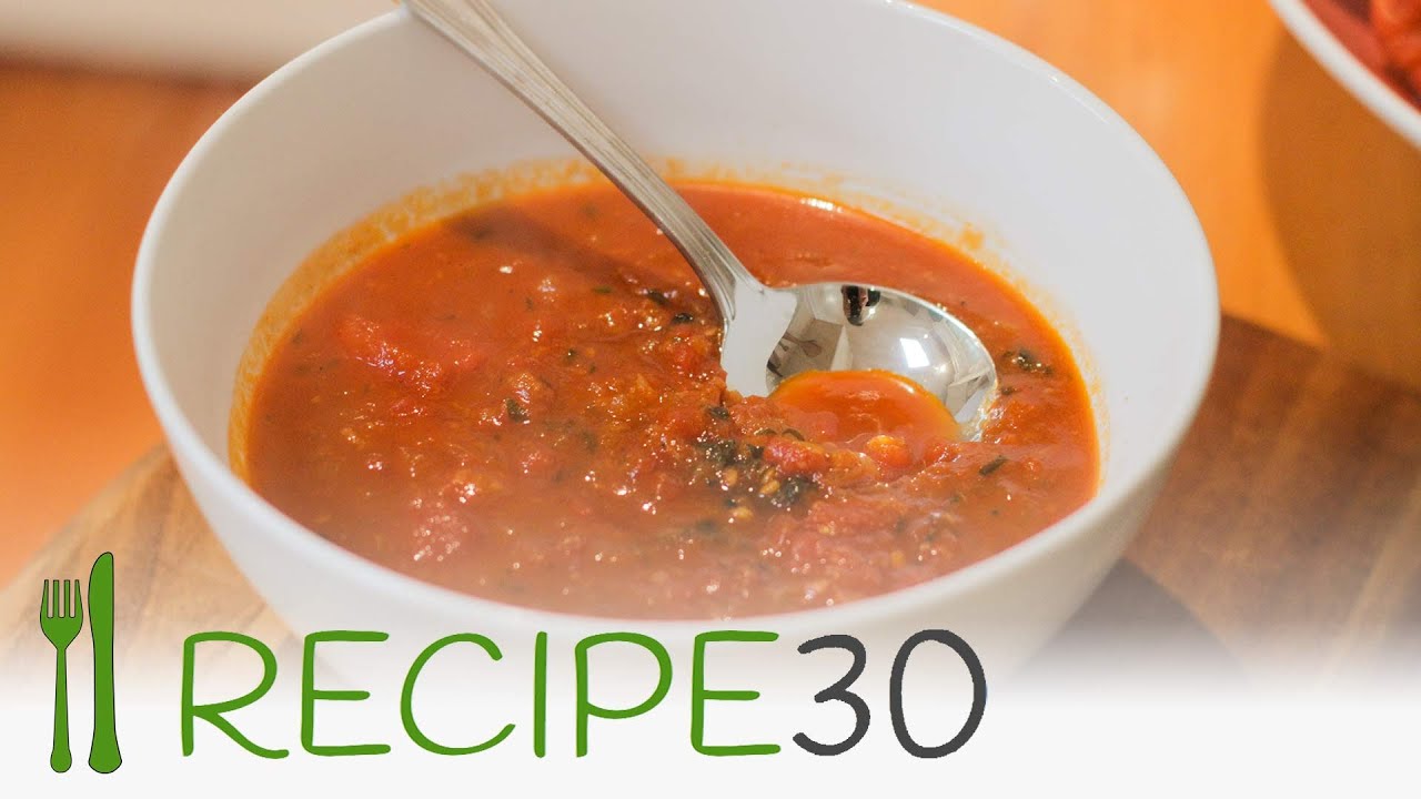 TOMATO PASTA SAUCE WITH EXTRA ZING RECIPE | Recipe30