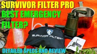 Survivor Filter Pro - The BEST Survival/Emergency Water Filter?