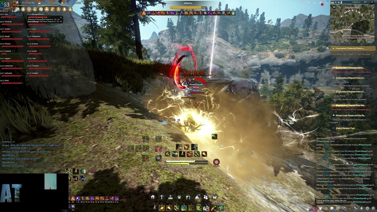 Black Desert Online Archer T1 Node War 13 YouTube