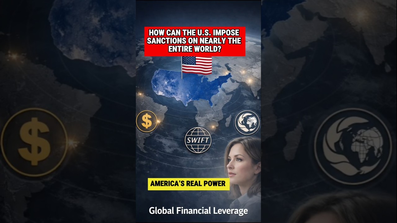 🇺🇸 HOW CAN THE U S  IMPOSE SANCTIONS ON NEARLY THE ENTIRE WORLD ?