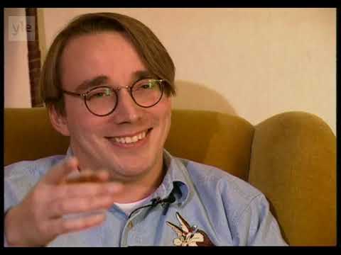 Linus Torvalds speaking Swedish