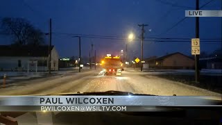 Katie Melvin and Paul Wilcoxen provide up to date road conditions