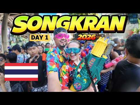 SONGKRAN Festival 2026 in Bangkok, Thailand is INSANE!