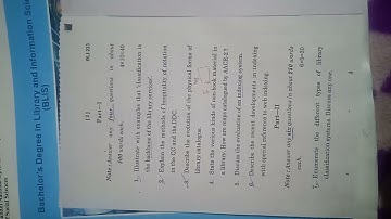 BLI-223 Question paper December  2022 || Organizing and Managing  Information || BLIS