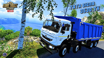 INDIAN TRUCK DRIVER GAMEPLAY 🚛 NEW TATA SIGNA 3530 TK 🔥 #shortsfeed #shortslive #shorts #ets2 #live
