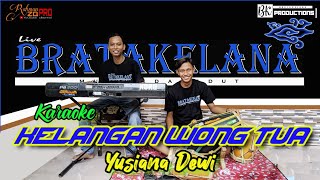 KELANGAN WONG TUA Karaoke KENDANG RAMPAK Version ( Yusiana Dewi )