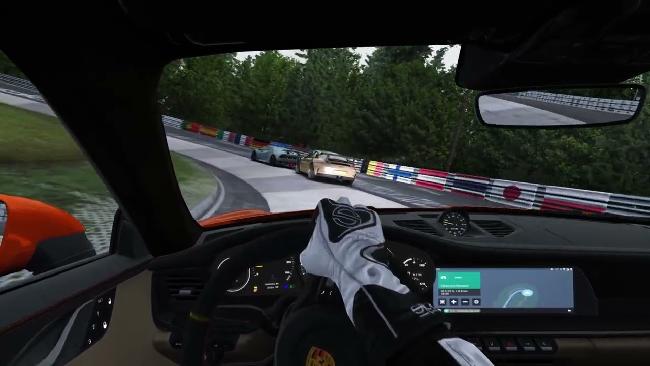 790hp Porsche 911 GT3 Nürburgring run.