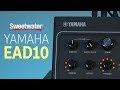 Yamaha EAD10 Drum Module with Mic and Trigger Pickup Demo
