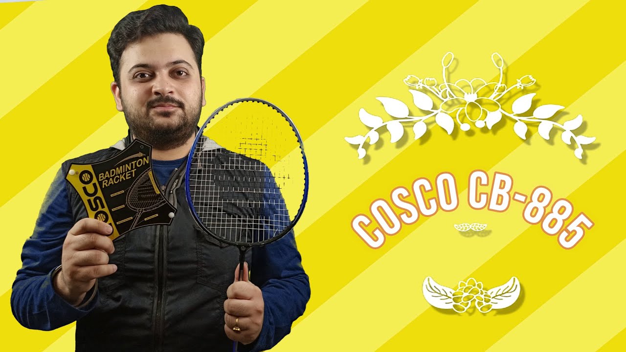 Cosco CB 885 Badminton Racket Review Best Economical Racket Budget Friendly CB Series Cosco
